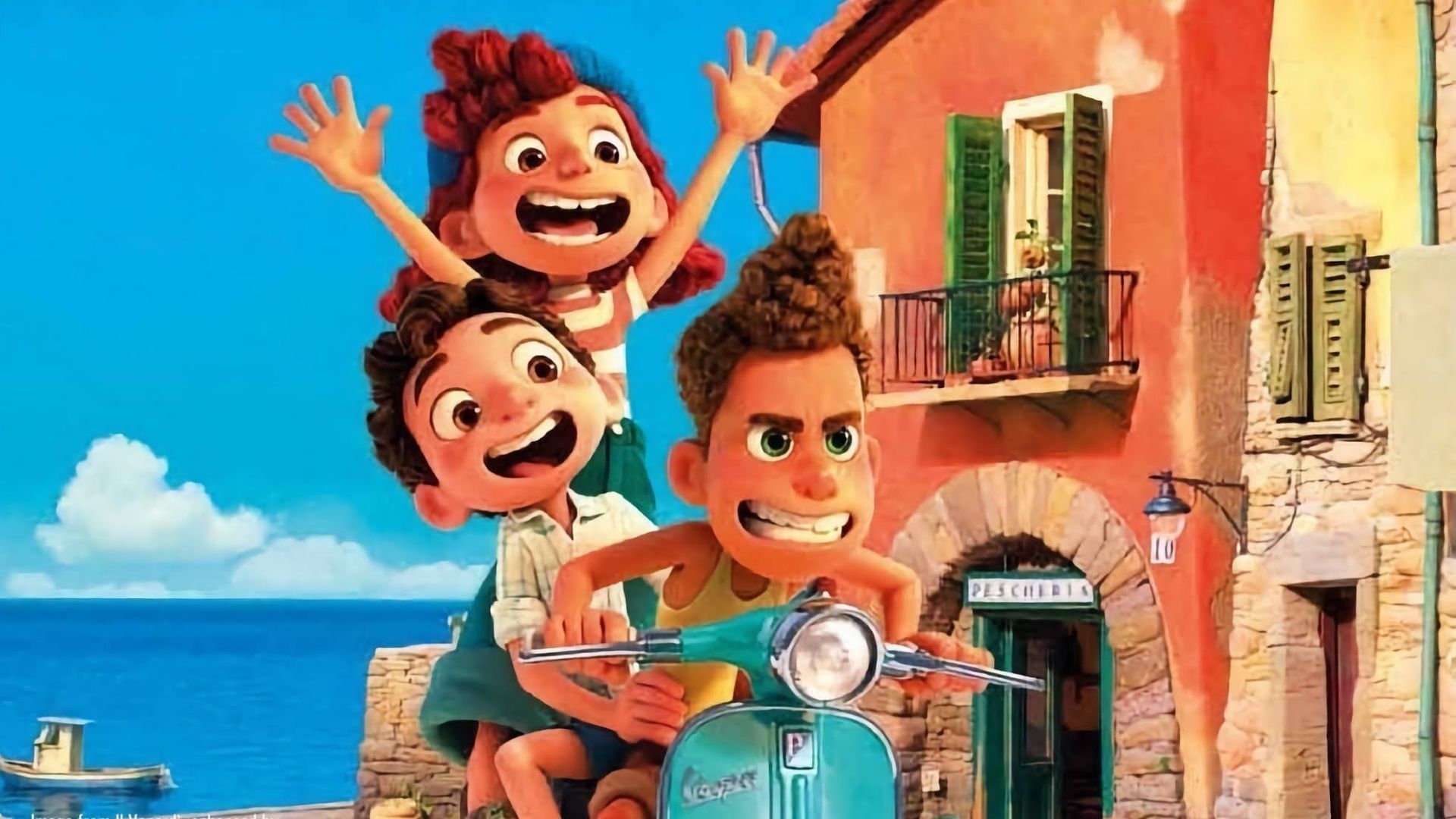 Una serie y un corto antes del estreno de la película Luca en Disney Plus