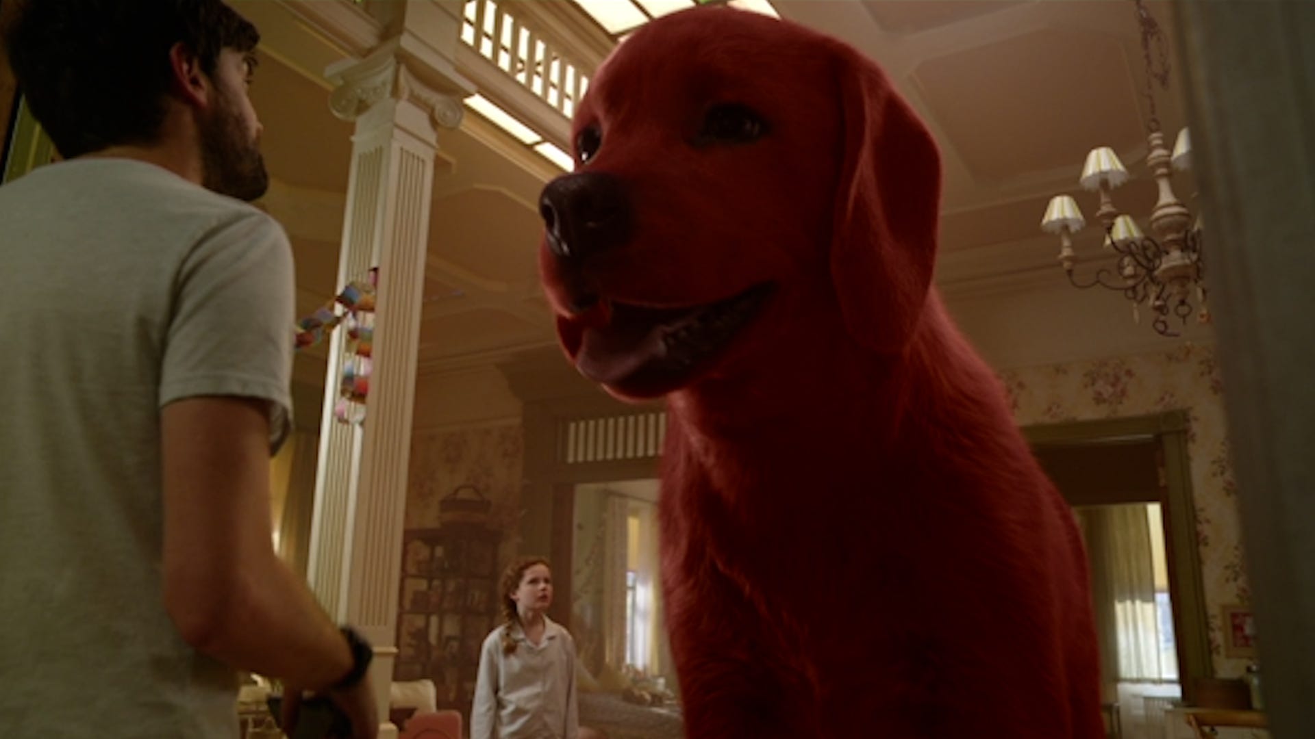 Paramount lanzó el tráiler de la película live action Clifford el gran perro rojo