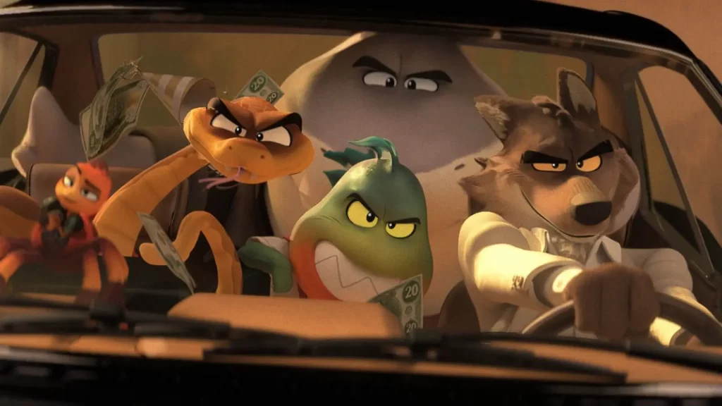 La película animada The Bad Guys le ganó a Animales Fantásticos 3